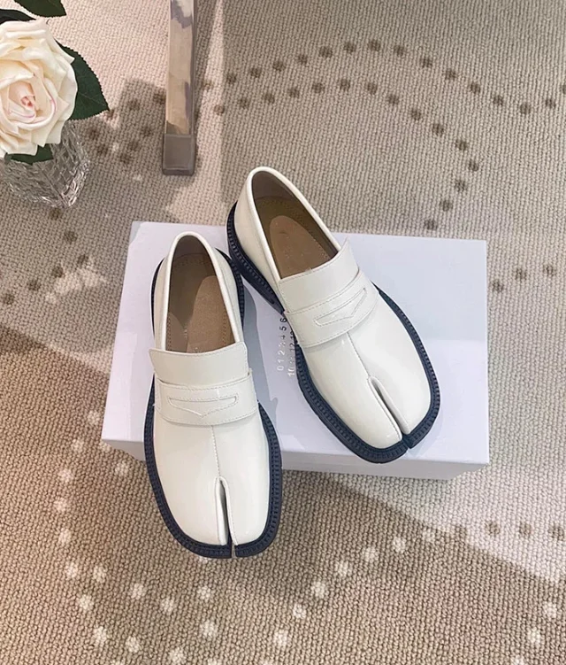 Unbranded Casual Shoes Split-Toe Patent Loafers and Lace-Up product detail image 9