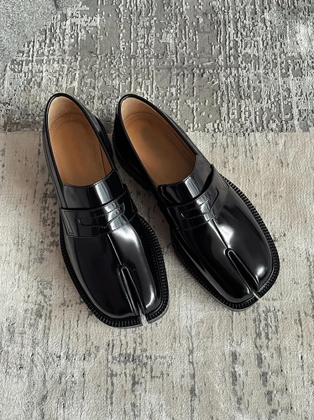 Unbranded Casual Shoes Split-Toe Patent Loafers and Lace-Up product detail image 19