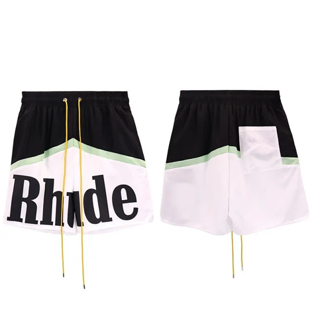 Rhude Shorts Logo-Print Drawstring product detail image 17
