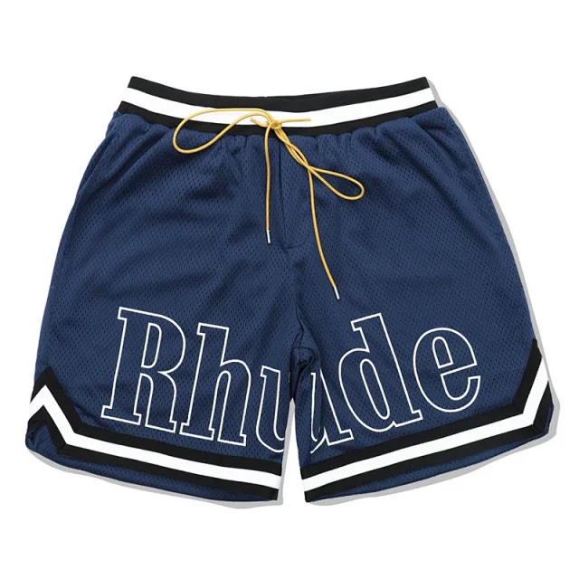 Rhude Shorts Logo-Print Drawstring product detail image 25