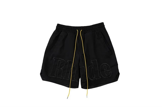 Rhude Shorts Logo-Print Drawstring product detail image 41