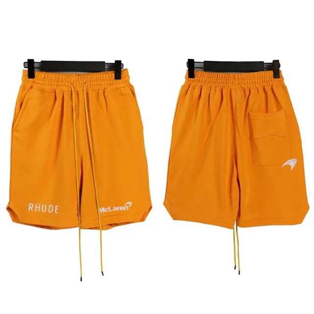 Rhude Shorts Logo-Print Drawstring product detail image 6