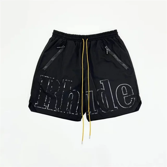 Rhude Shorts Logo-Print Drawstring product detail image 22