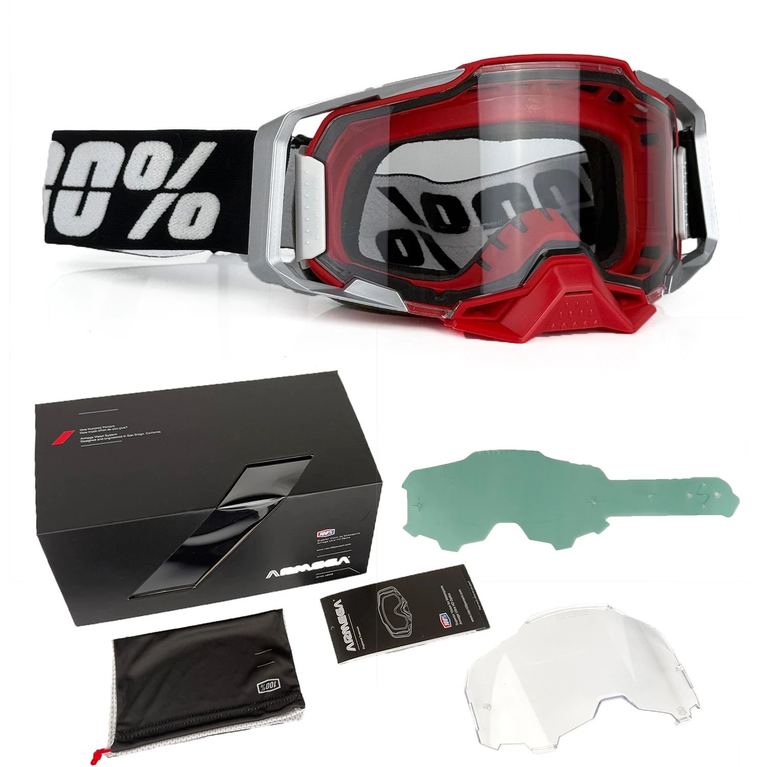 100% Eyewear Armega motocross goggles product image