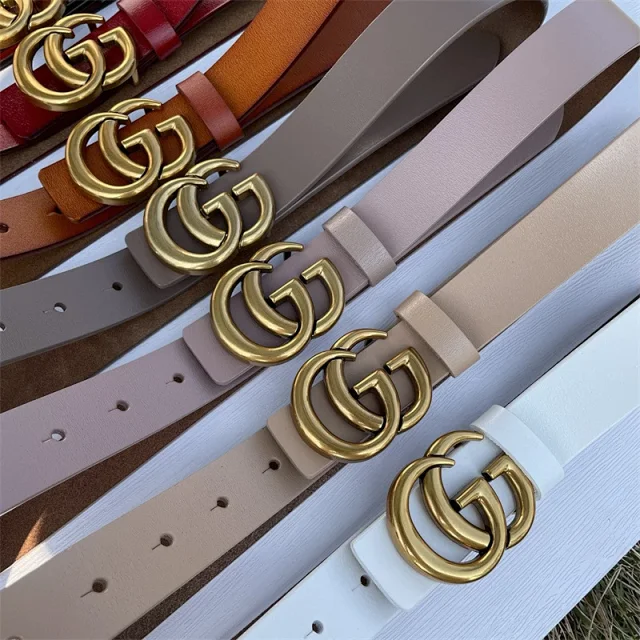 Gucci Belts Double G Buckle Leather Belt product detail image 6