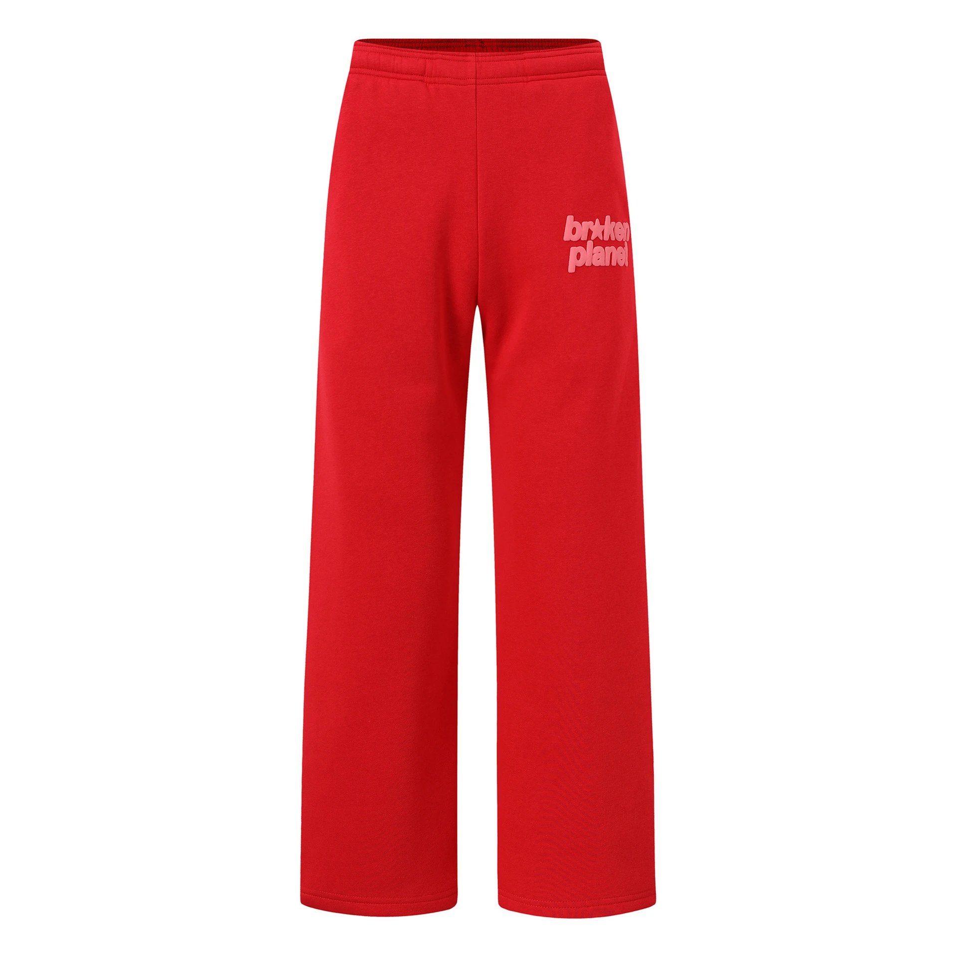 Broken Planet Tracksuits All the Stars Hoodie and Sweatpants Set — B92 Red [Long Pants]