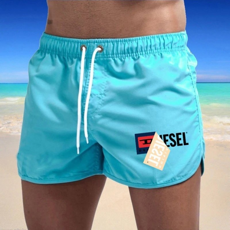 Diesel Shorts Drawstring logo beach image 2