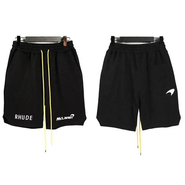 Rhude Shorts Logo-Print Drawstring product detail image 7