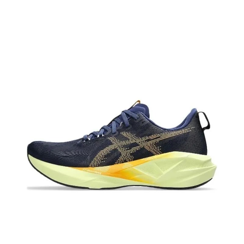 ASICS Sneakers NOVABLAST 5 Running Shoes — Blue and yellow
