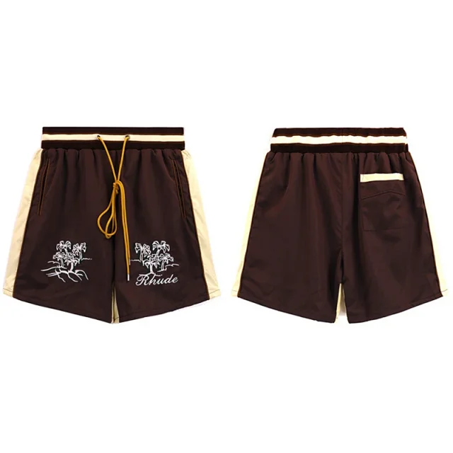Rhude Shorts Logo-Print Drawstring product detail image 15