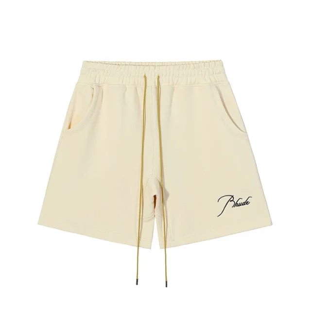Rhude Shorts Logo-Print Drawstring product detail image 31