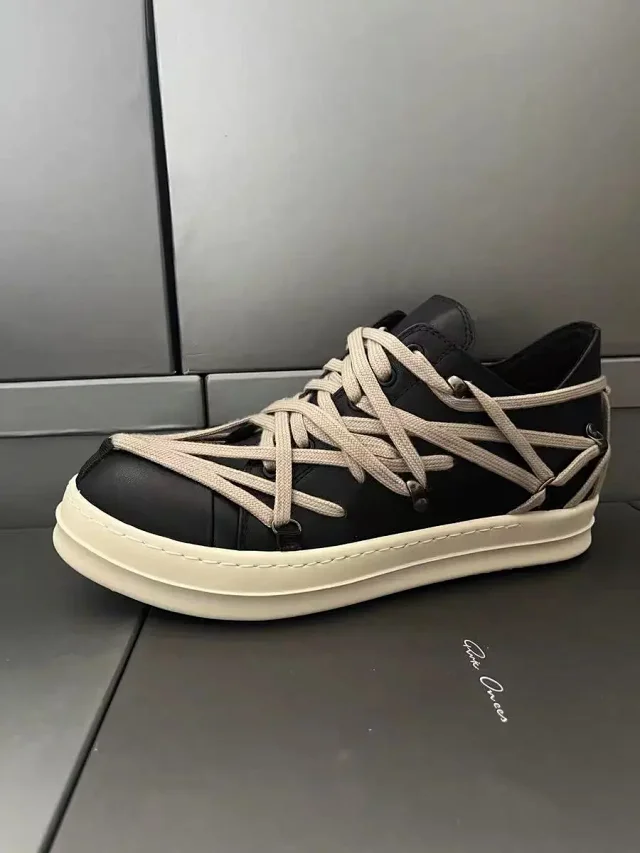 Unbranded Sneakers Low-Top with Wrapped Lace Design product detail image 8