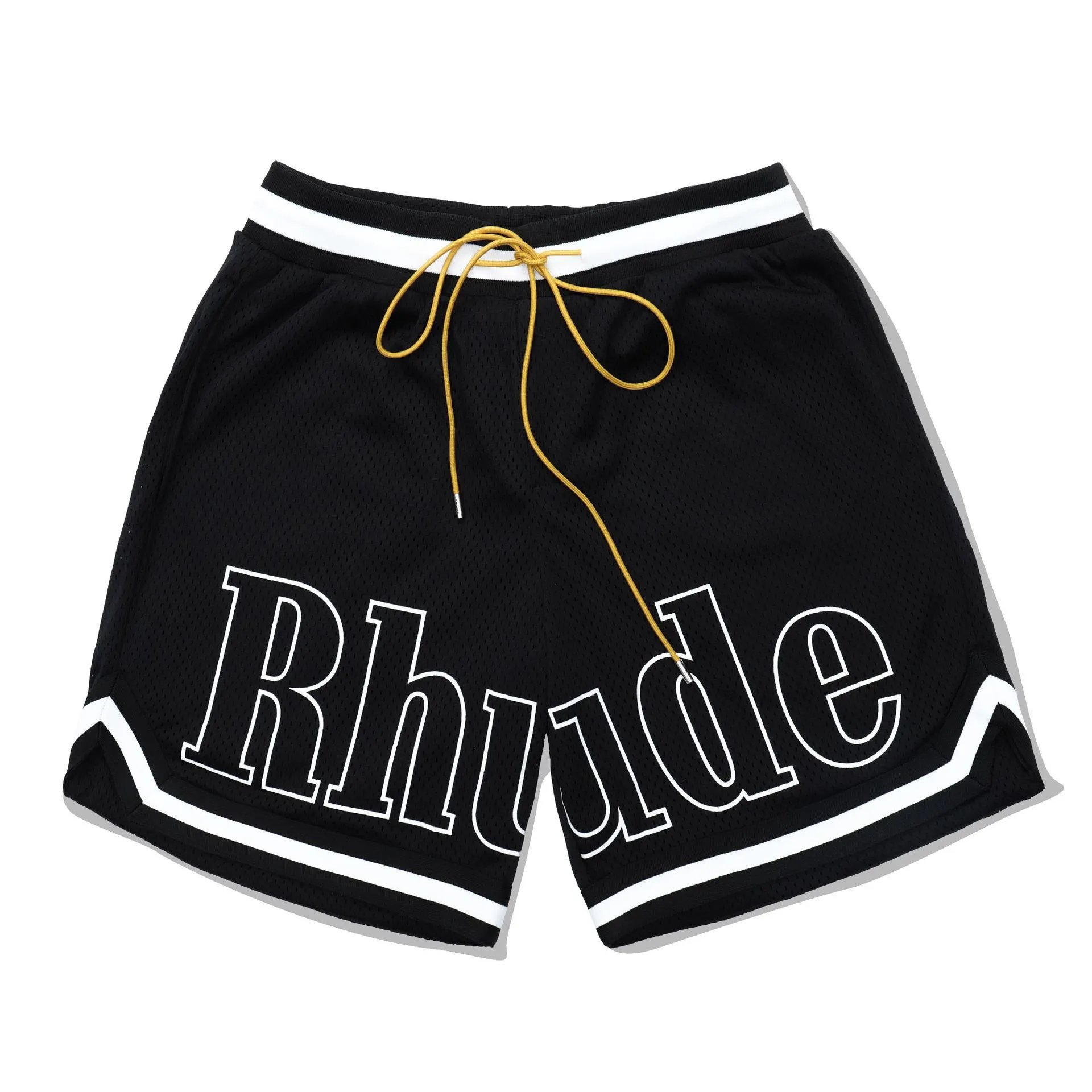 Rhude Shorts Logo-Print Drawstring image 5