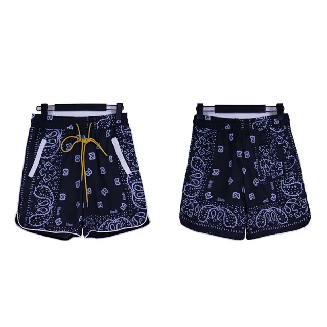 Rhude Shorts Logo-Print Drawstring product detail image 12