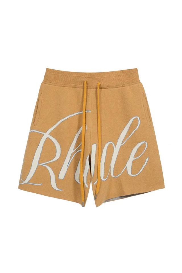 Rhude Shorts Logo-Print Drawstring product detail image 28