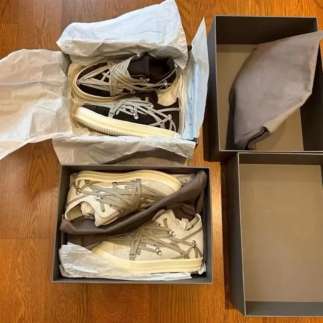 Unbranded Sneakers Low-Top with Wrapped Lace Design product detail image 17