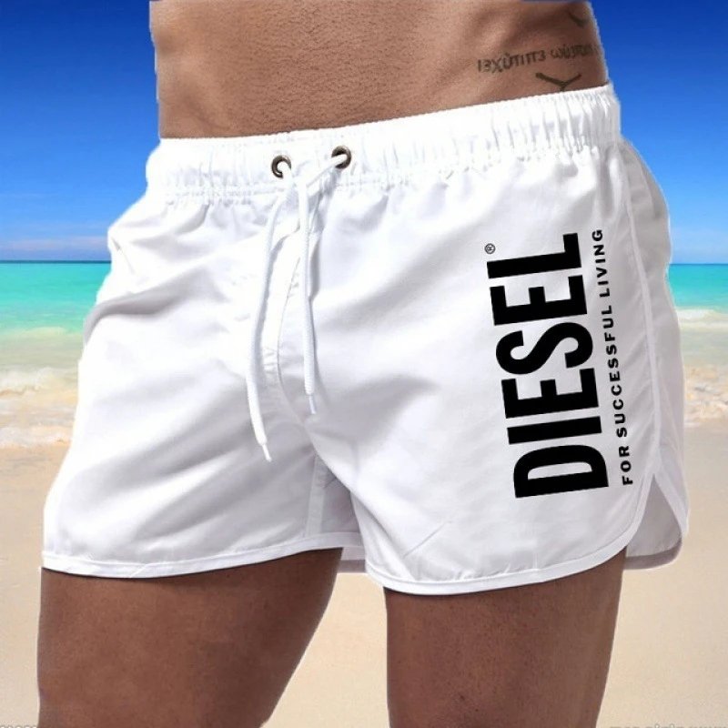 Diesel Shorts Drawstring logo beach — 10