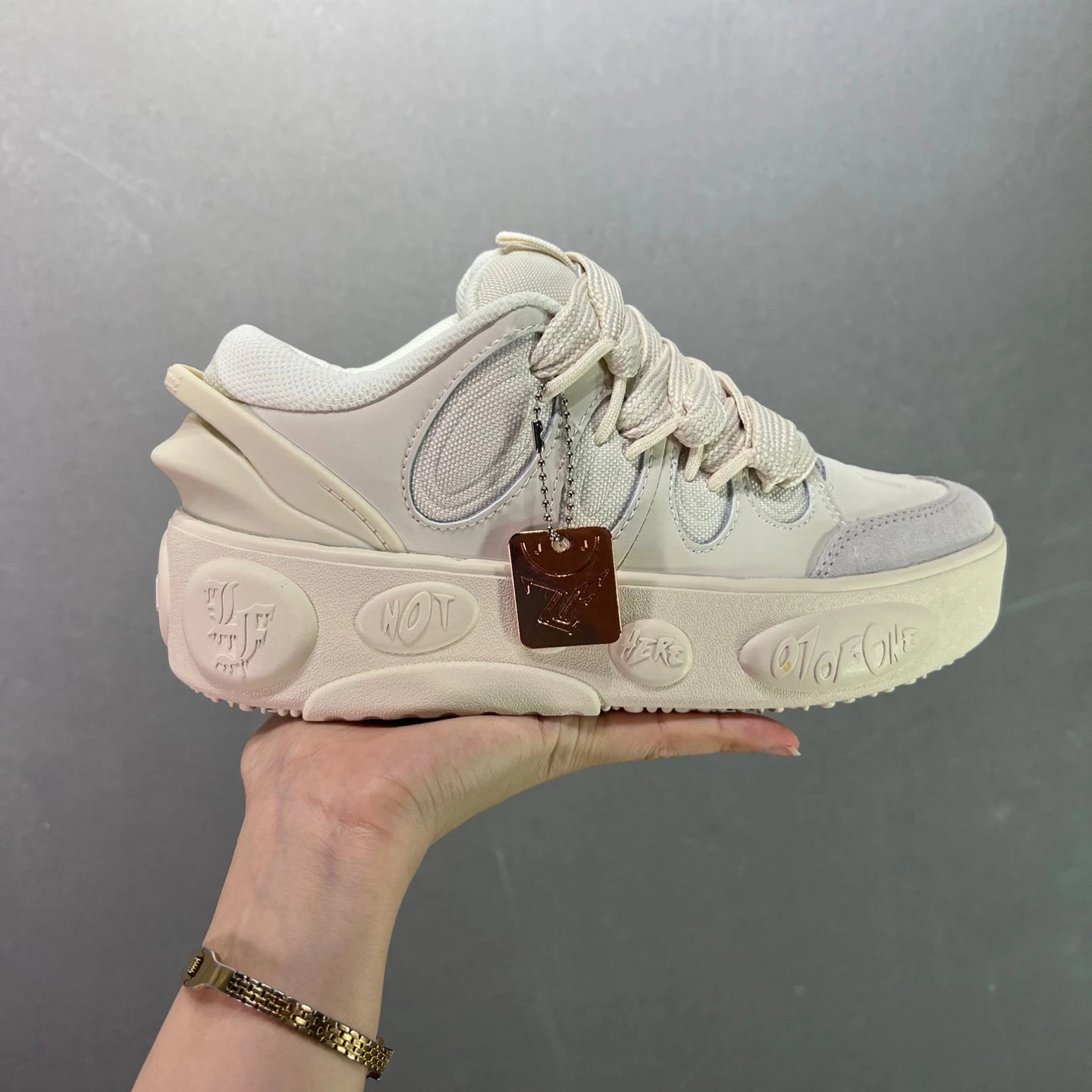 Louis Vuitton Sneakers Platform with Oversized Laces — 4