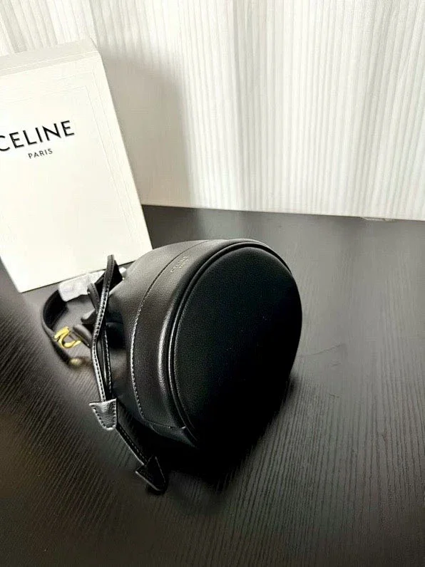 Celine Handbags Triomphe Logo Bucket Bag product detail image 6