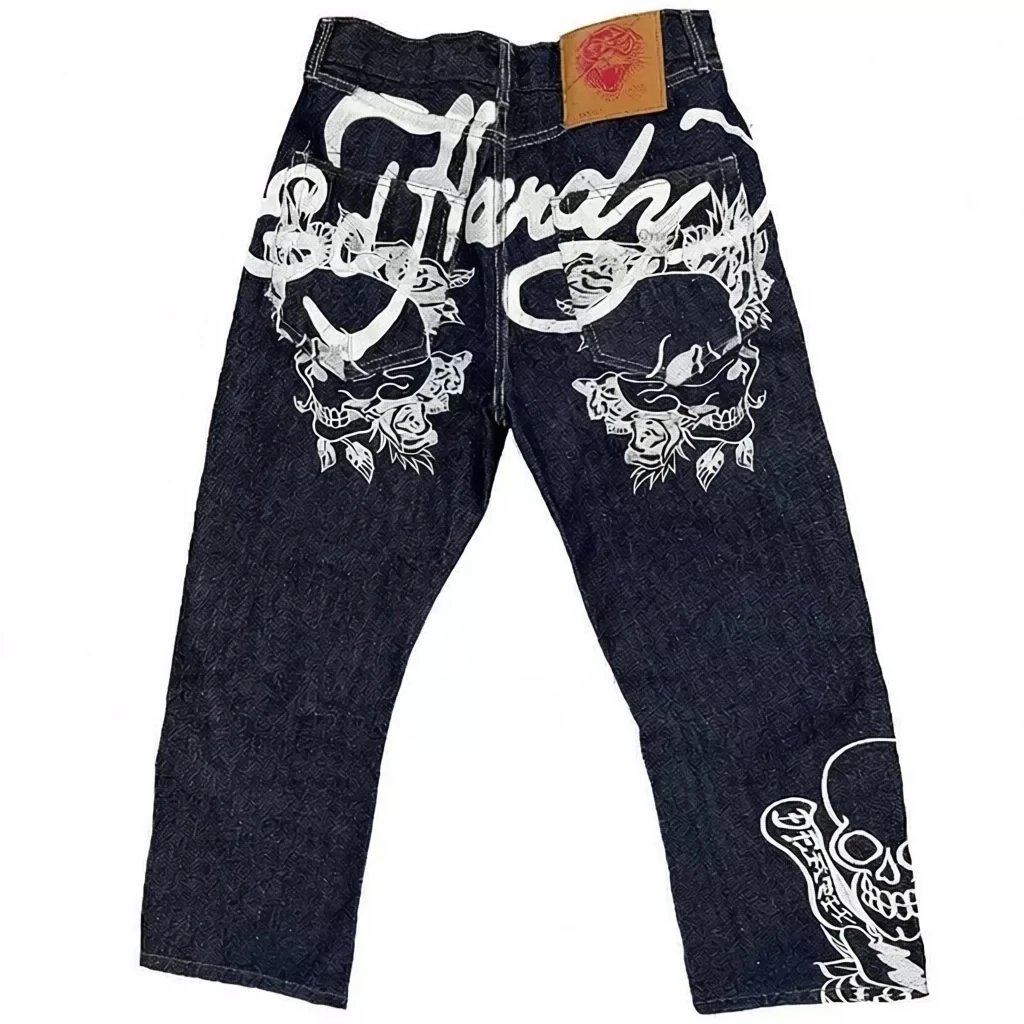 Ed Hardy Jeans Graphic-Print Loose-Fit image 6