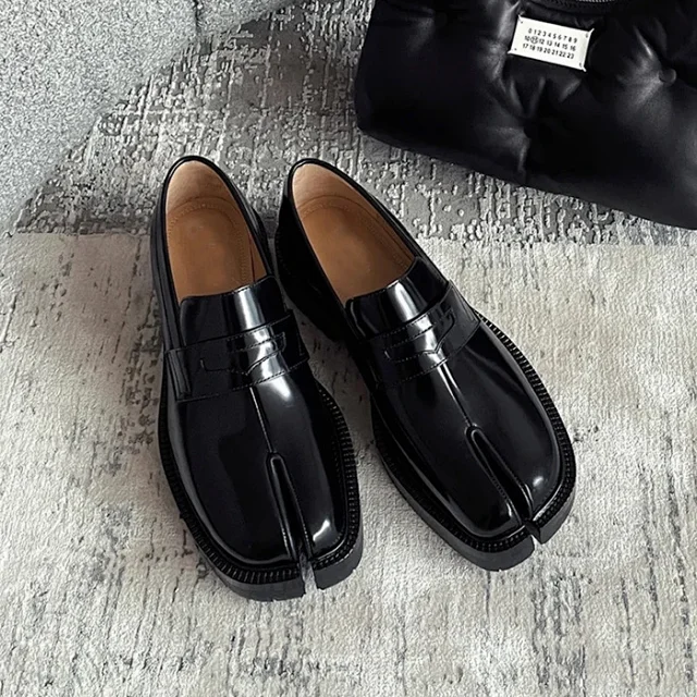 Unbranded Casual Shoes Split-Toe Patent Loafers and Lace-Up product detail image 18