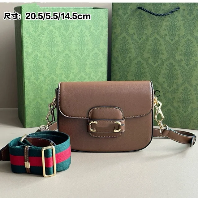 Gucci Crossbody Bags Horsebit 1955 saddle bag product detail image 8