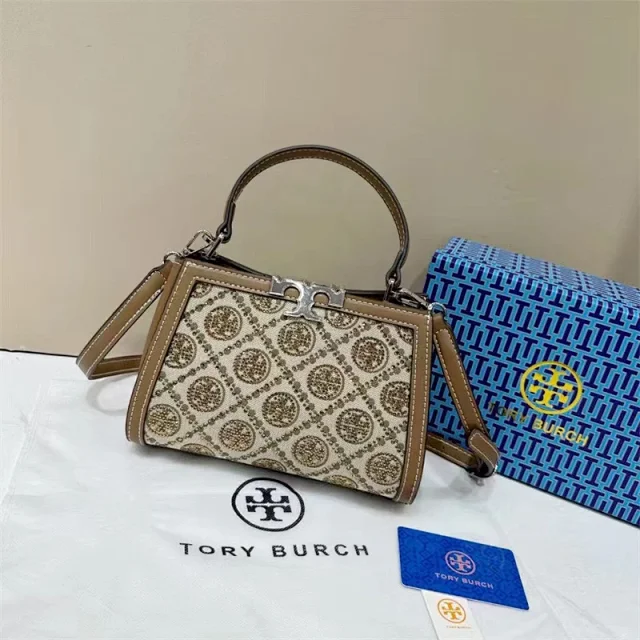 Tory Burch Crossbody Bags Mini patterned top-handle bag product detail image 5
