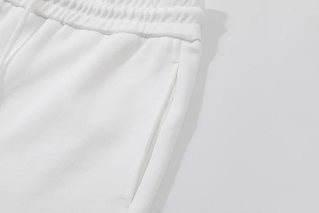 Prada Shorts Elastic Drawstring with Contrast Striped Leg Panel product detail image 16