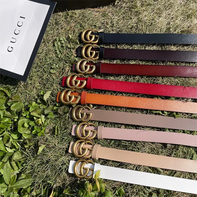 Gucci Belts Double G Buckle Leather Belt product detail image 11