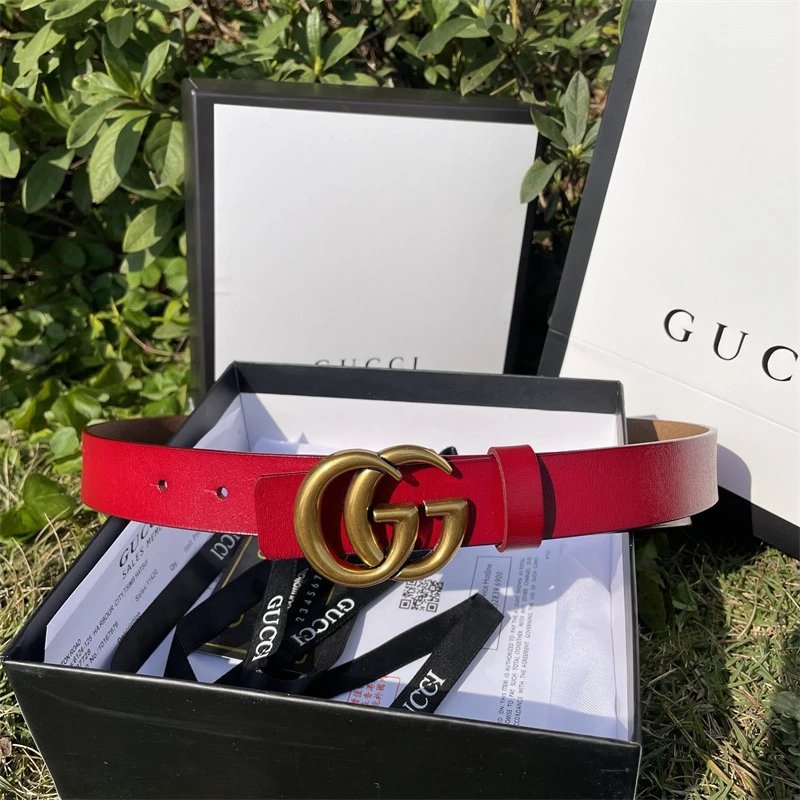 Gucci Belts Double G Buckle Leather Belt image 6