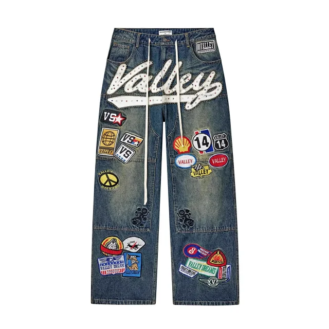 Valley Studded patchwork design product detail image 1