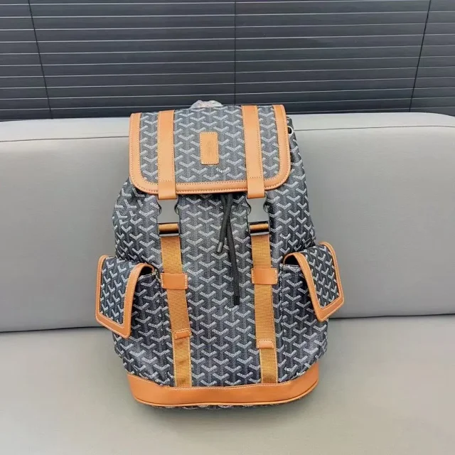 Goyard Backpacks Flap Backpack with Side Pockets product detail image 5