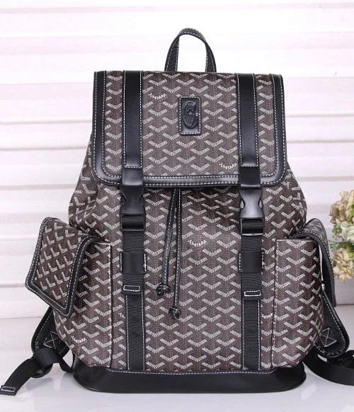 Goyard Backpacks Flap Backpack with Side Pockets product detail image 12