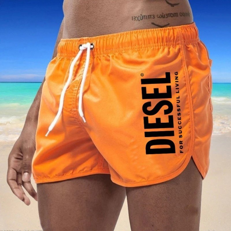 Diesel Shorts Drawstring logo beach — 12