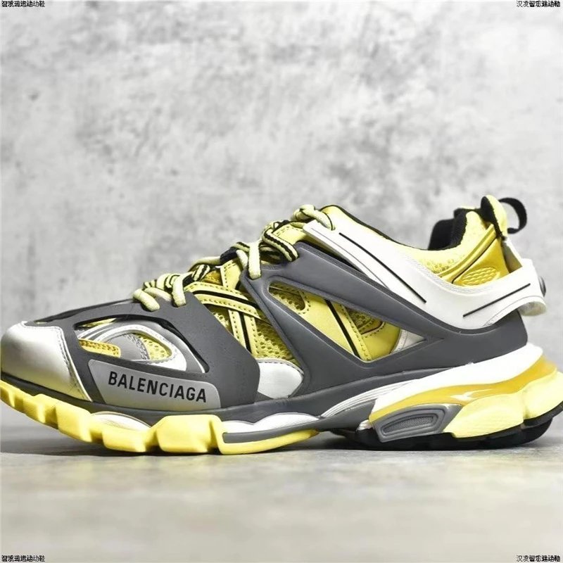 Balenciaga Sneakers Track 3.0 LED — (Correct letter) Yellow