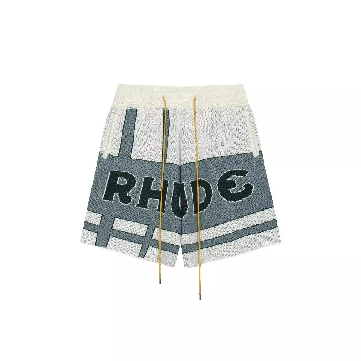 Rhude Shorts Logo-Print Drawstring image 4