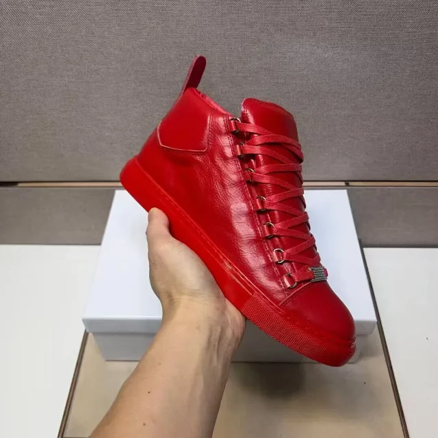Unbranded Sneakers High-Top Lace-Up with Metal Eyelets product detail image 11