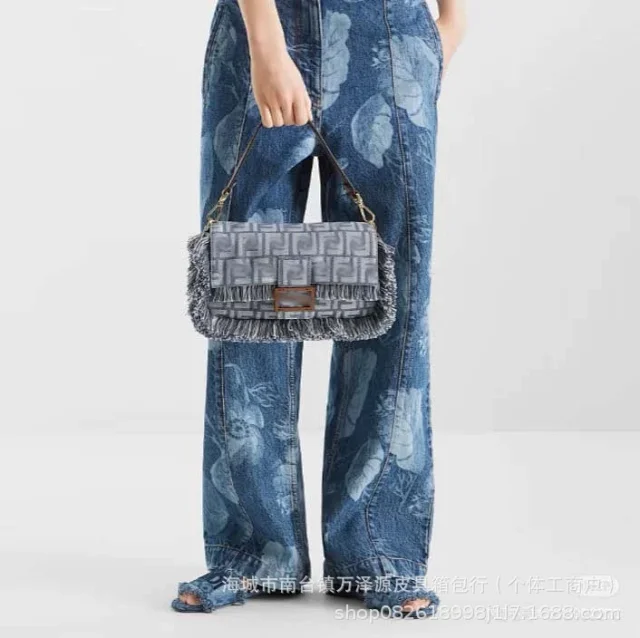 Unbranded Crossbody Bags Embroidered geometric flap bag product detail image 25