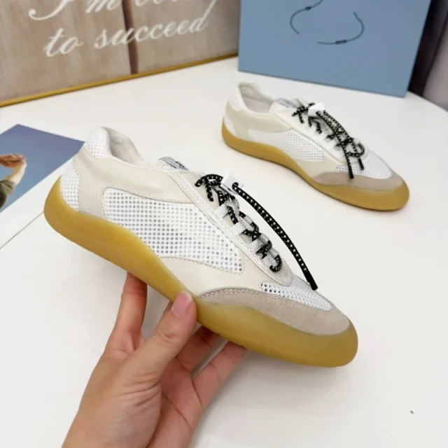 Unbranded Sneakers Low-Top Mesh Lace-Up product detail image 3