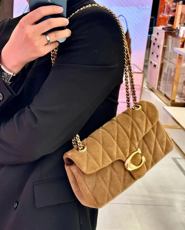 Coach Shoulder Bags Quilted Tabby chain bag product detail image 9