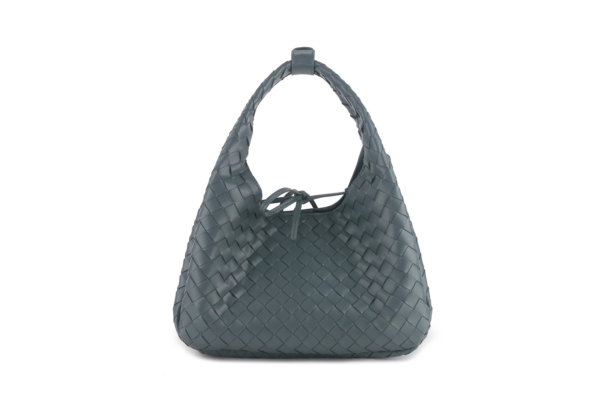 Unbranded Shoulder Bags Woven hobo — Misty blue
