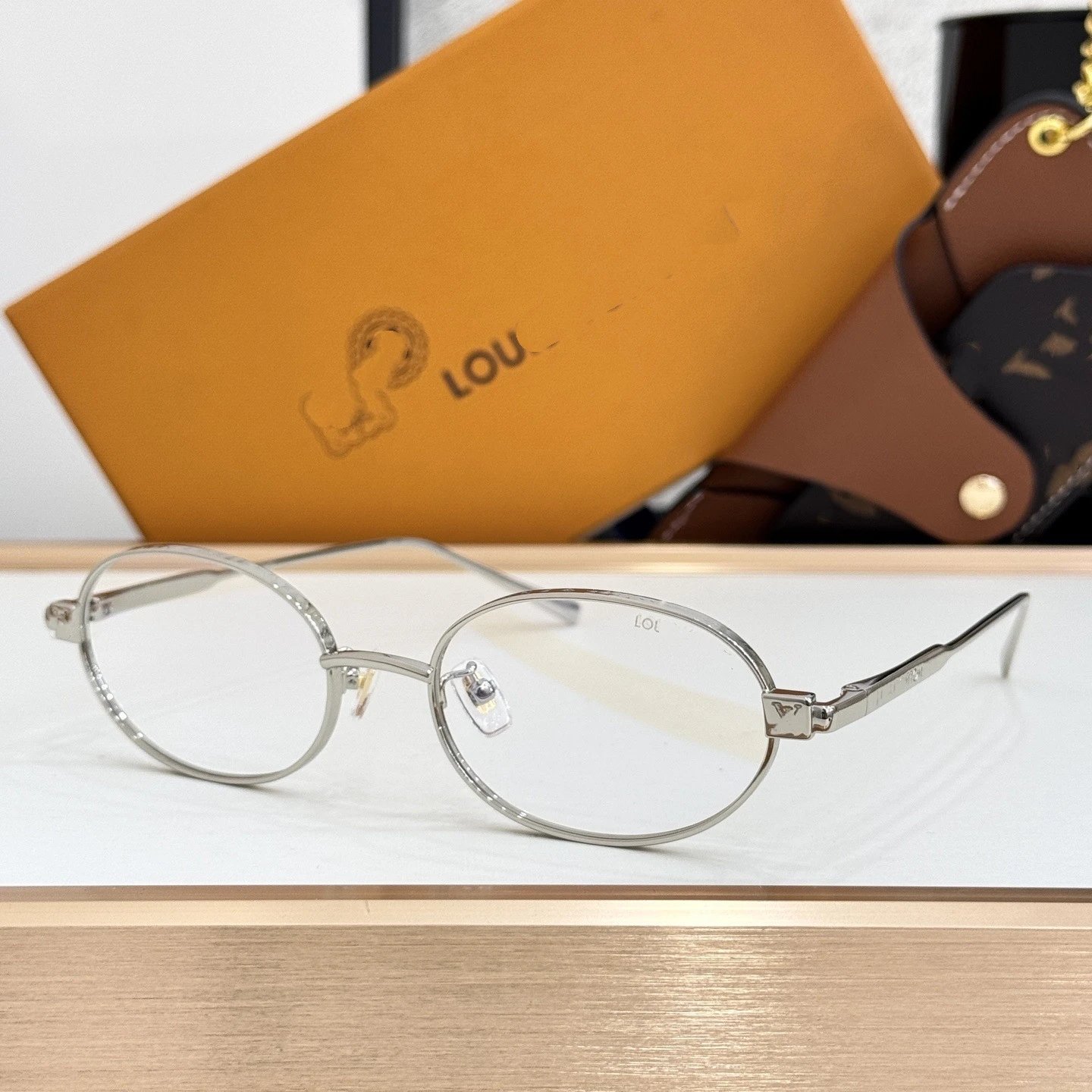 LOUI Eyewear Oval metal-frame — 5