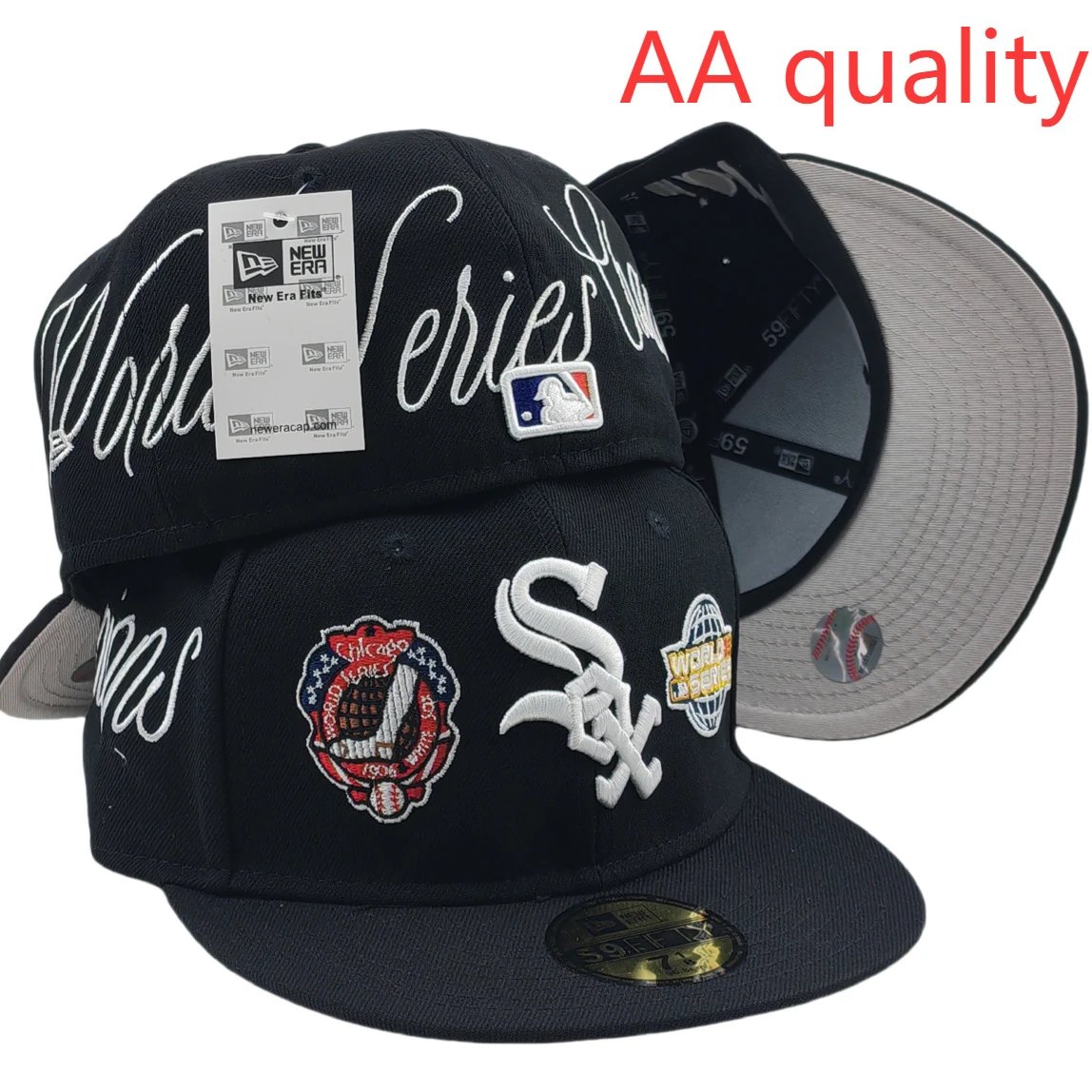 New Era Hats 59FIFTY embroidered fitted baseball cap — Style 1