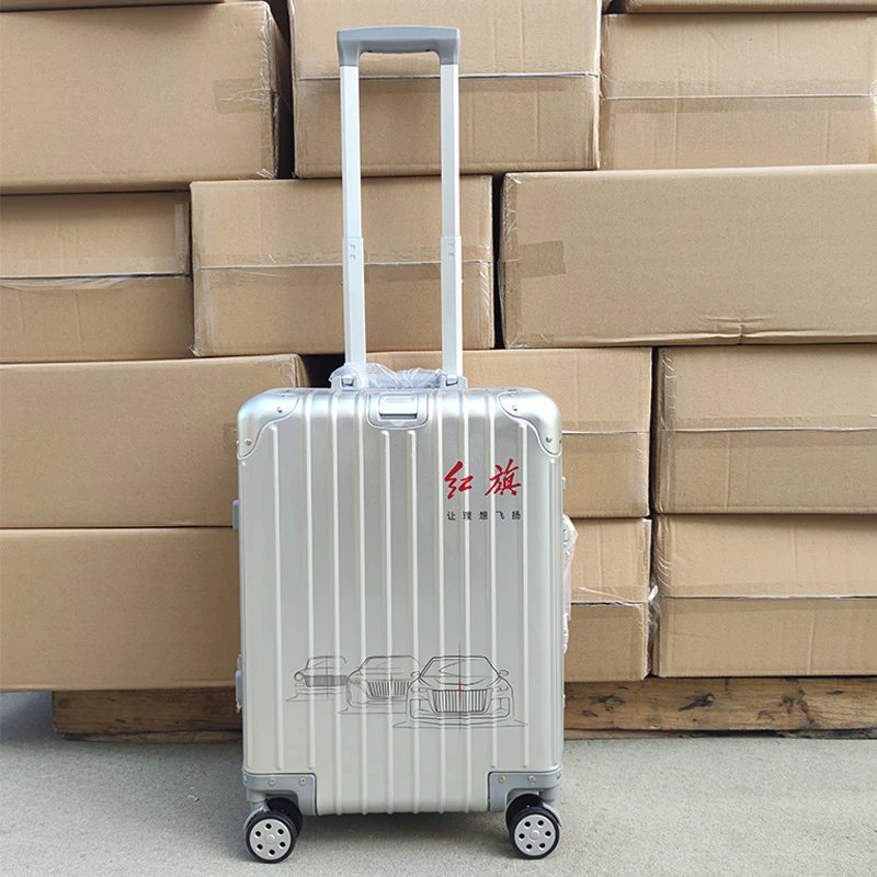 Unbranded Travel Bags Hard-shell ribbed spinner trolley suitcase image 3
