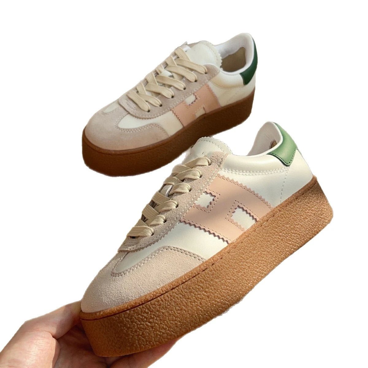 Hogan Sneakers Low-Top Platform with H Side Logo image 7