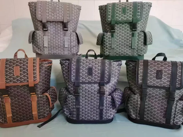 Goyard Backpacks Flap Backpack with Side Pockets product detail image 8