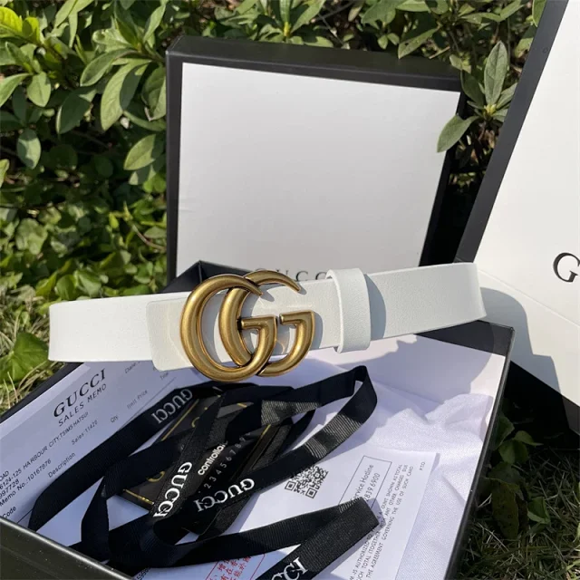 Gucci Belts Double G Buckle Leather Belt product detail image 13