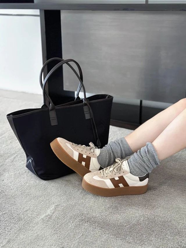 Hogan Sneakers Low-Top Platform with H Side Logo product detail image 8