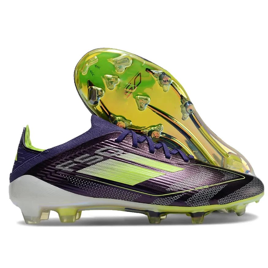 adidas F50 laceless firm-ground football cleats — 26