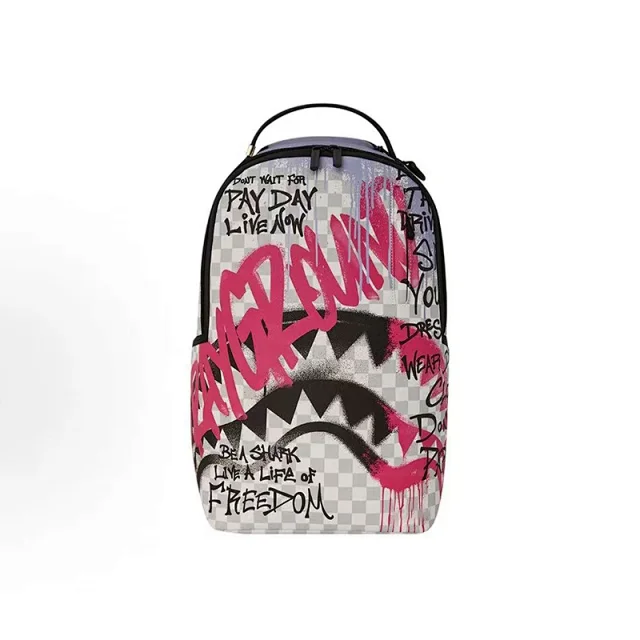 Sprayground Backpacks Shark Mouth Graphic Backpack product detail image 1